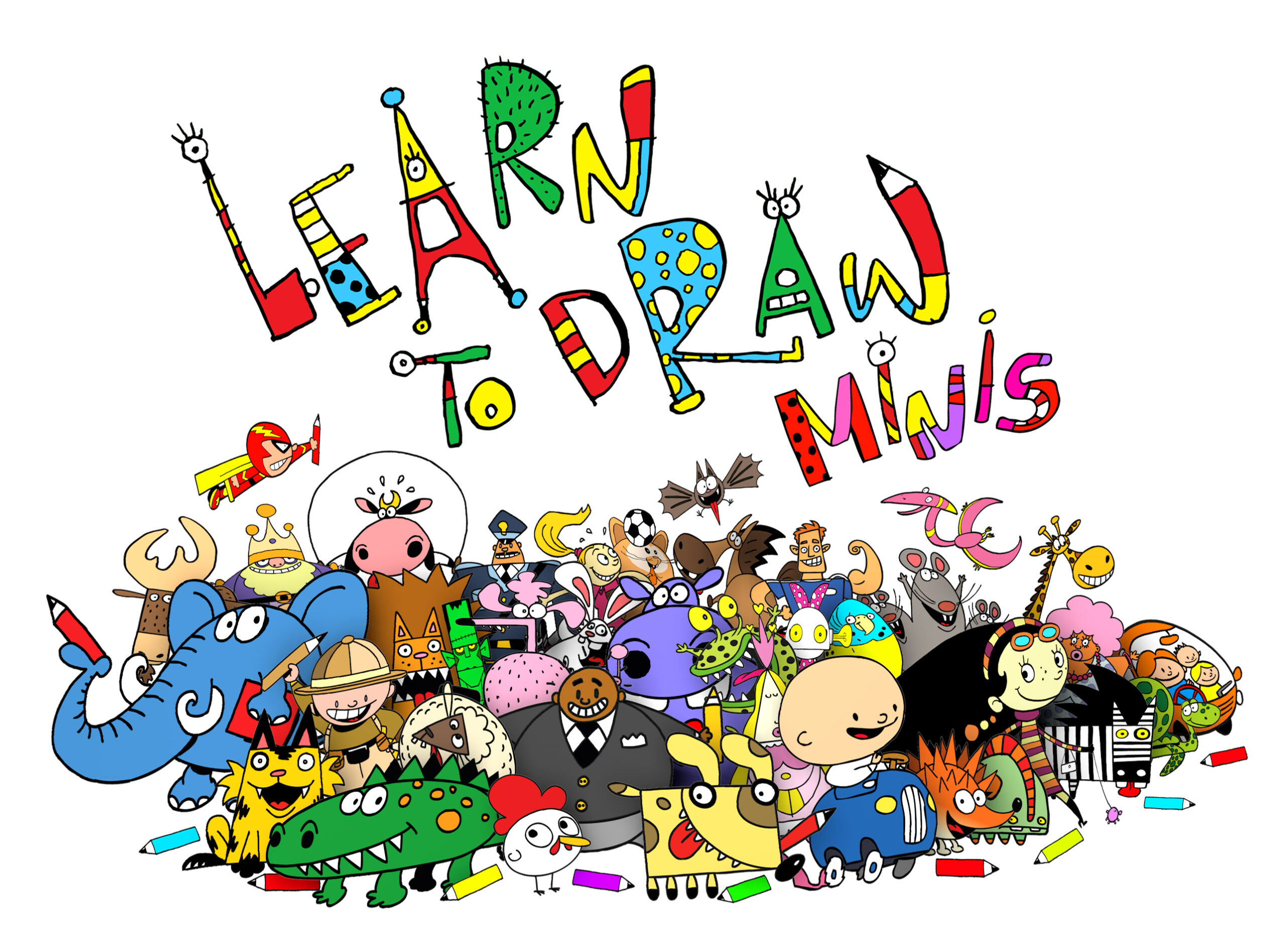 Cover image for Learn to Draw Minis
